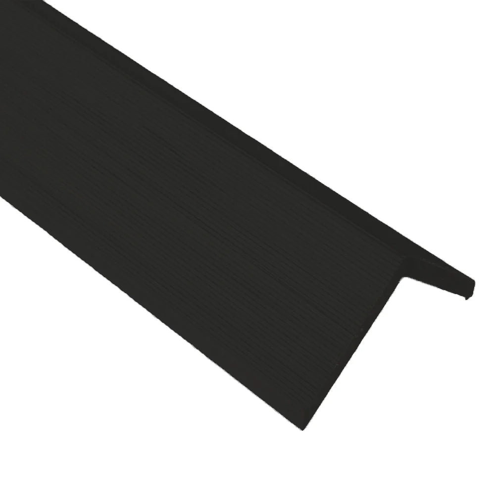 Black Composite L-Trim Angle Trim — Series 1 Cladding