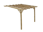 Wall Mounted Wooden Pergola Kit - Champion Design