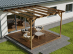 Wall Mounted Pergola & Decking Kit — Champion Design