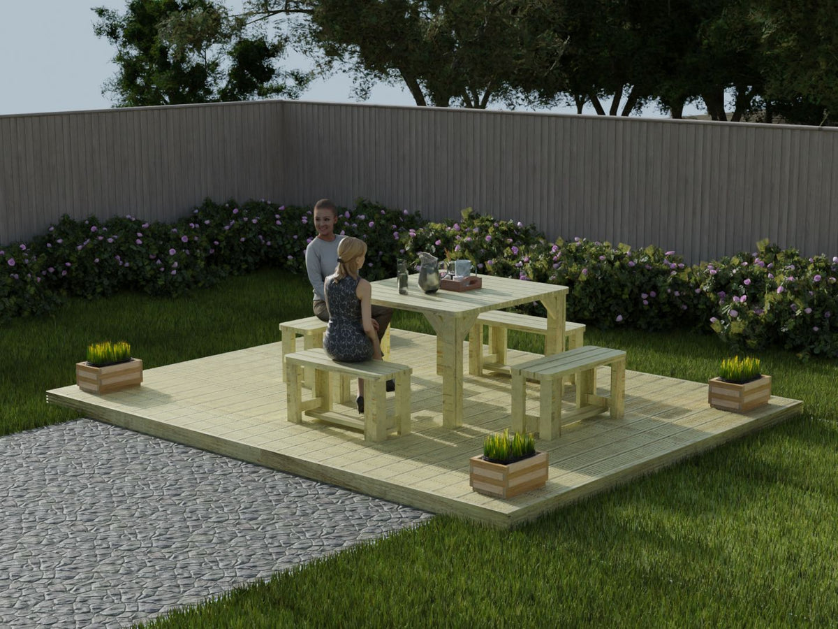 Wooden Decking Kit