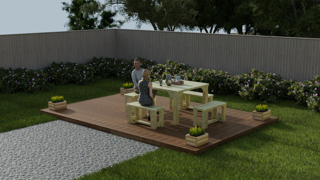 Wooden Decking Kit