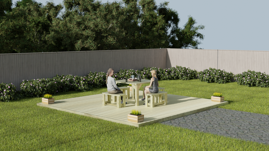 Wooden Decking Kit
