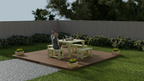Wooden Decking Kit
