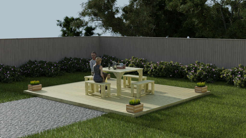 Wooden Decking Kit