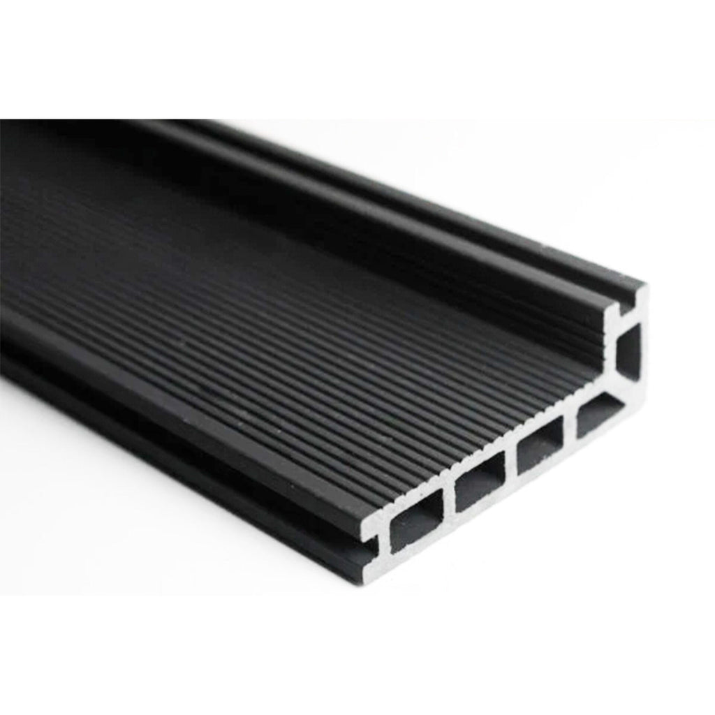 Elegance Black Composite Decking Board 4.8m - VerandaCovers