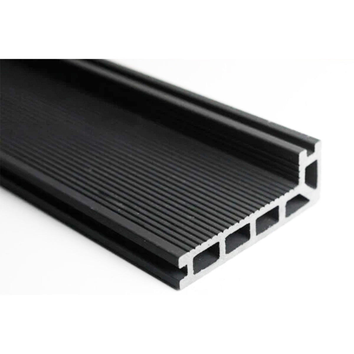 Elegance Black Composite Decking Board 4.8m - VerandaCovers