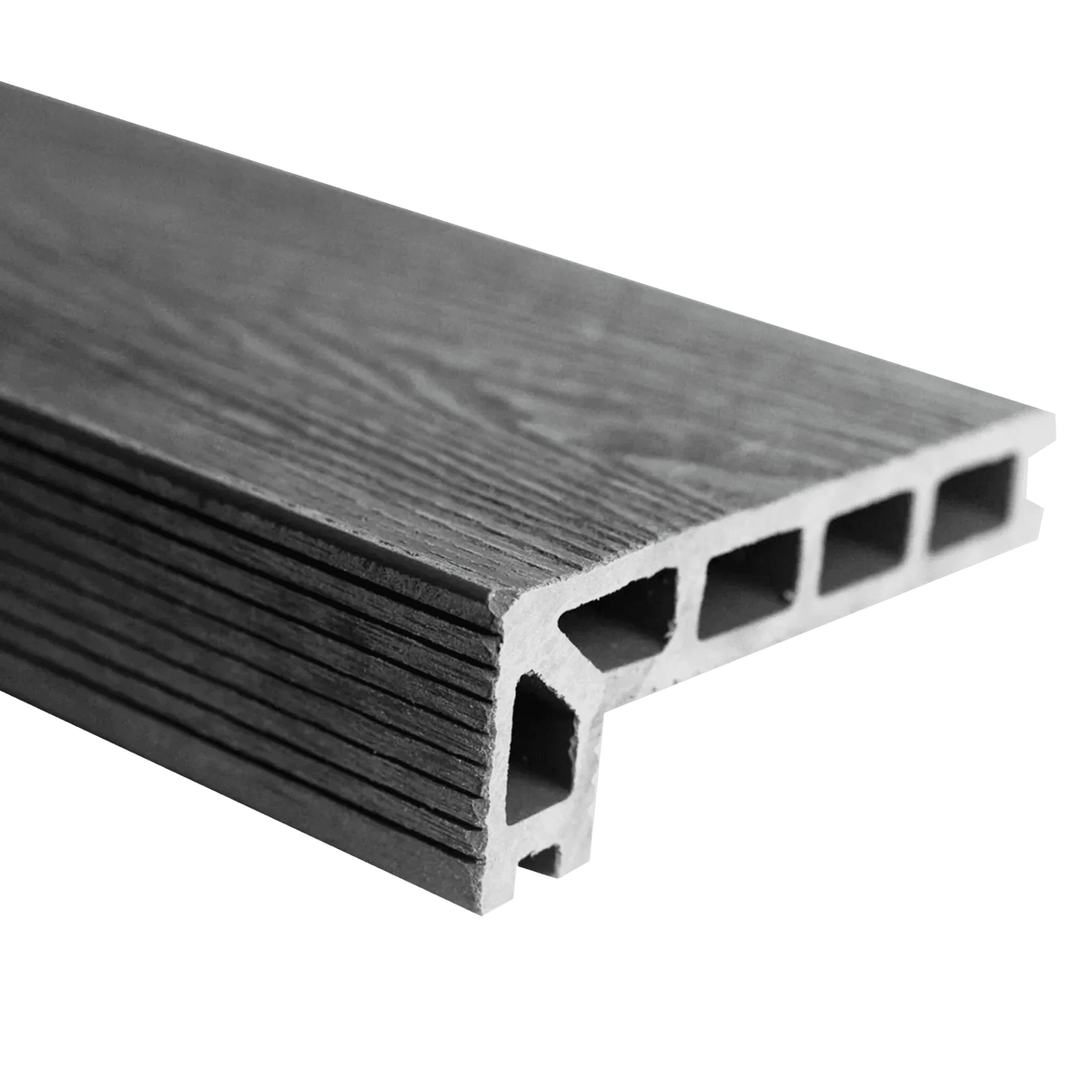 Elegance Black Composite Decking Board 4.8m - VerandaCovers