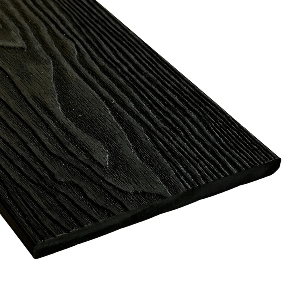 Elegance Black Composite Decking Fascia Board 3.6m - VerandaCovers