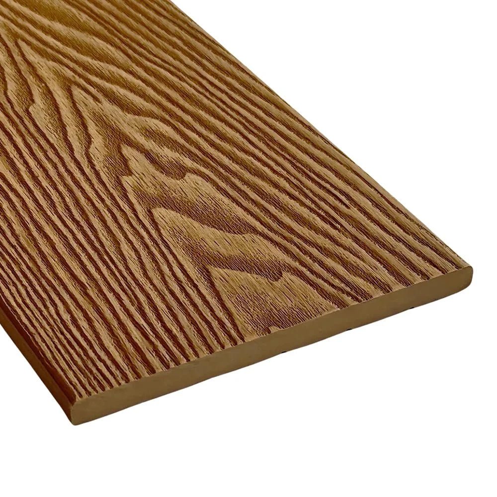 Elegance Teak Composite Decking Fascia Board 3.6m - VerandaCovers