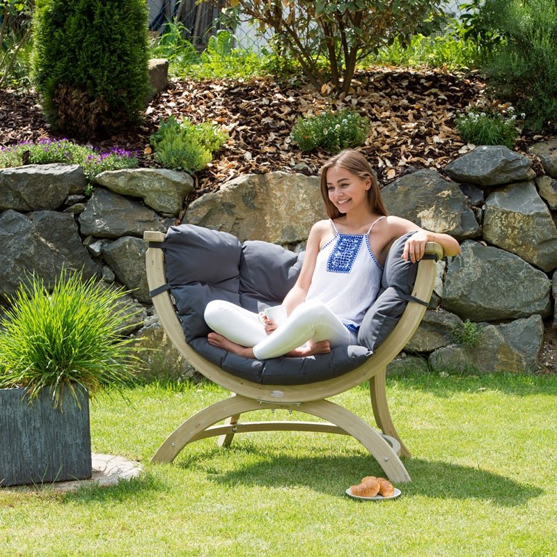 AMAZONAS Globo Siena Uno Upholstered Garden Sofa Chair