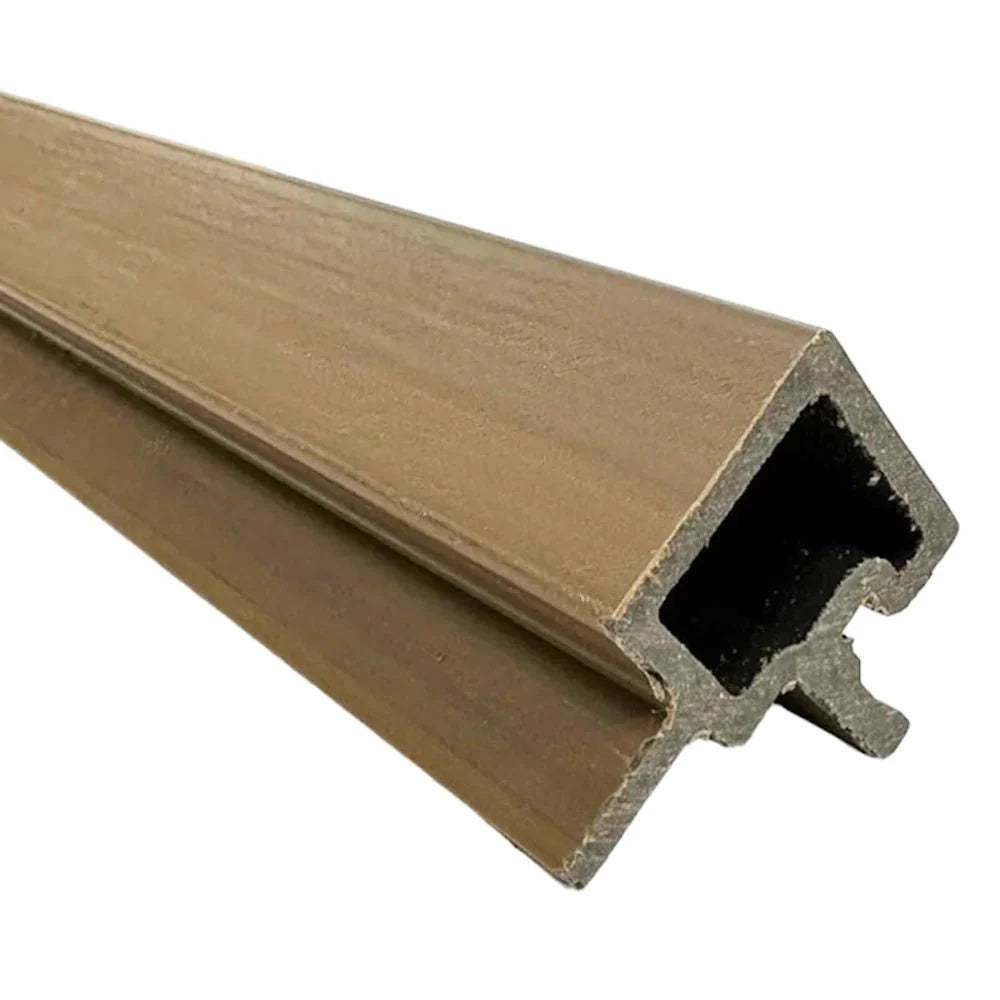 Golden Oak Composite Cladding External Corner 3.6m — Series 1