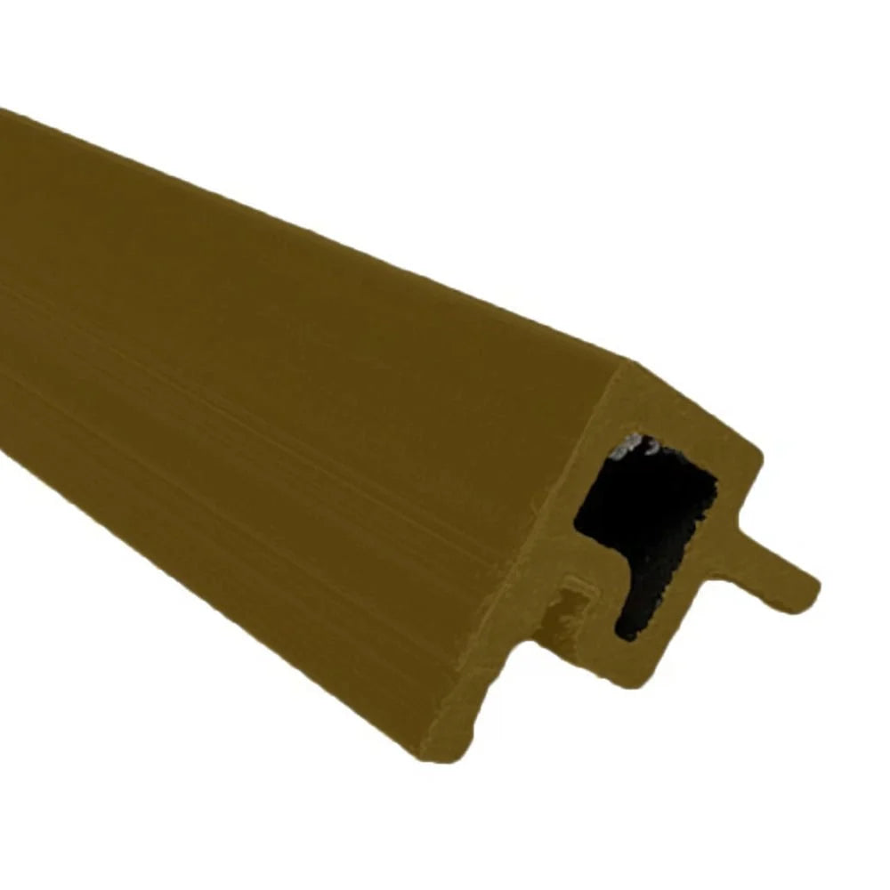 Golden Oak Composite Cladding Internal Corner 3.6m — Series 1