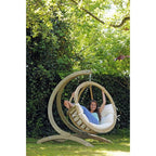 Amazonas Globo Single Egg Chair Stand — Weatherproof Spruce