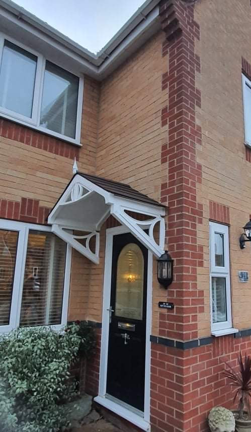Rockingham Door Canopy 149cm — Flat Pack Porch Canopy
