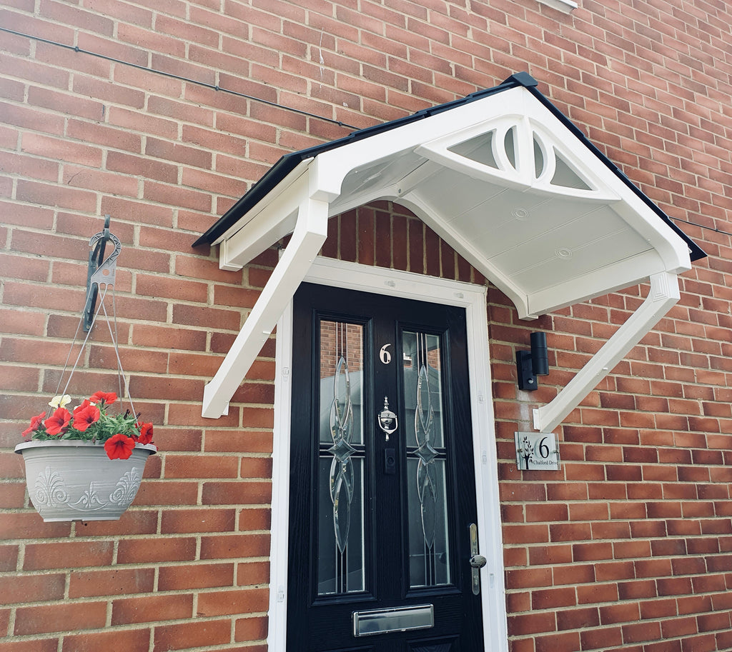 Astwell Door Canopy 149cm — Flat Pack Porch Canopy