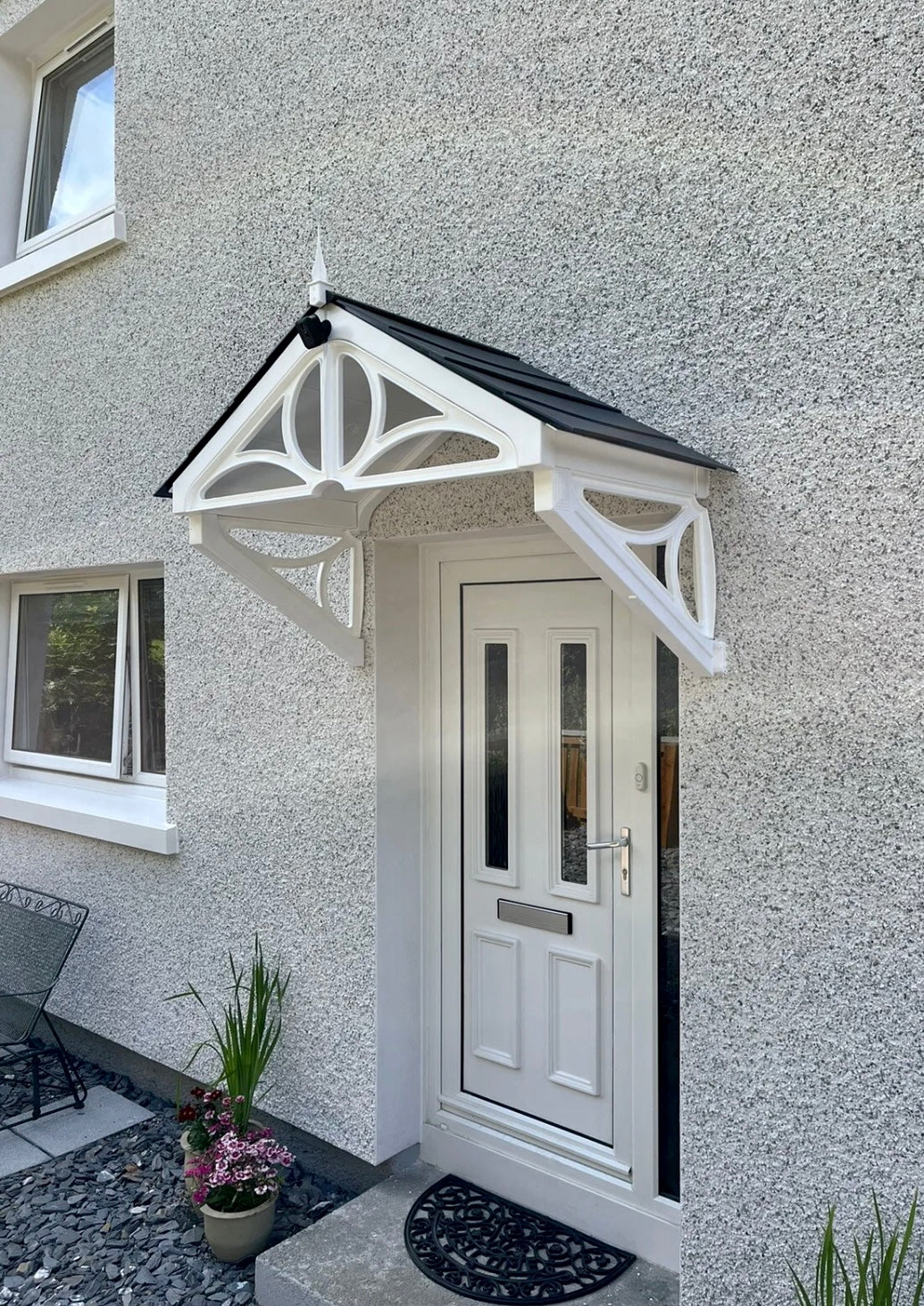 Althorp Door Canopy 149cm — Flat Pack Porch Canopy