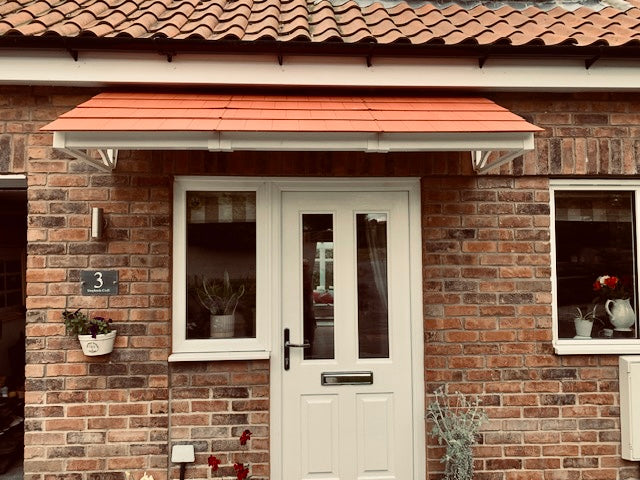 Cosgrove Lean-To Door Canopy — Flat Pack Porch Canopy