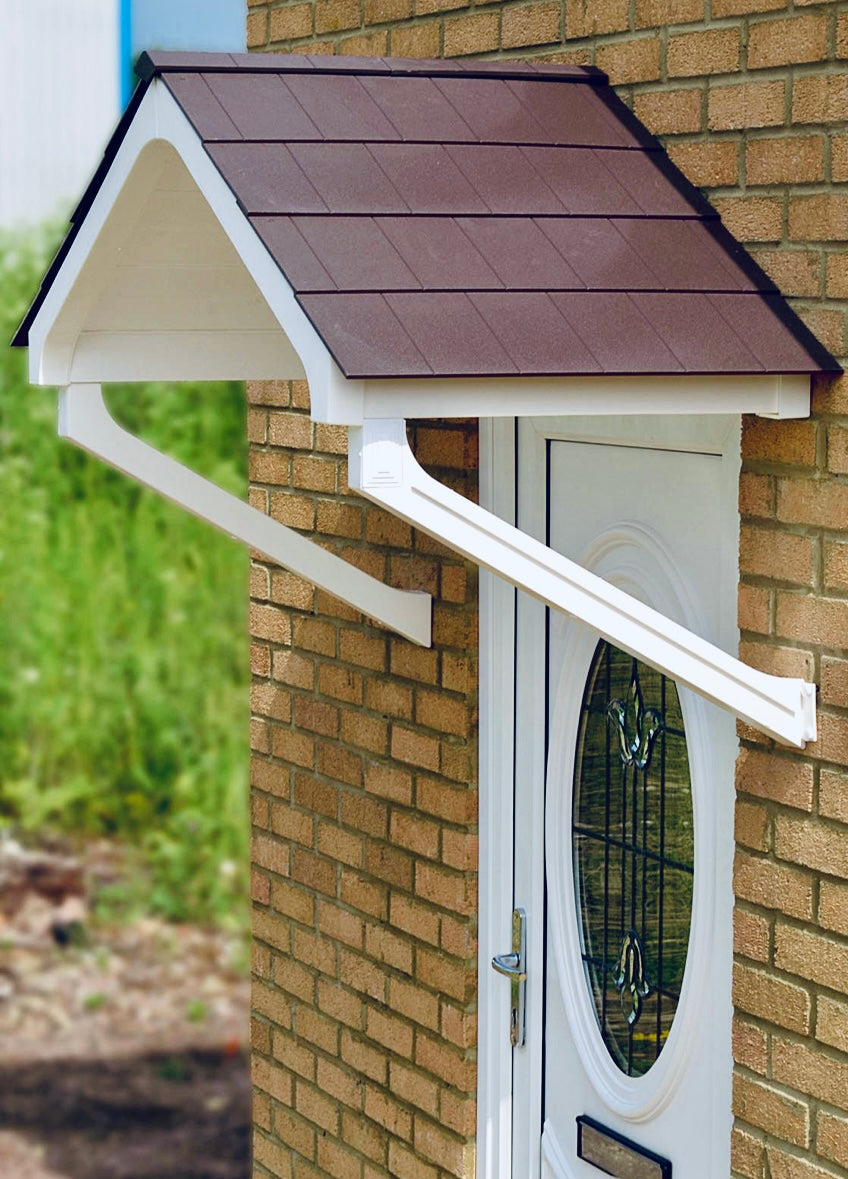 Apex Door Canopy 149cm — Flat Pack Porch Canopy