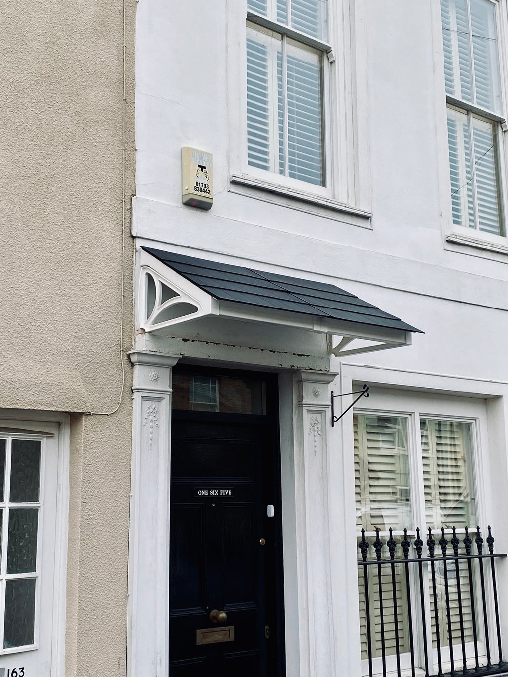 Cosgrove Lean-To Door Canopy — Flat Pack Porch Canopy