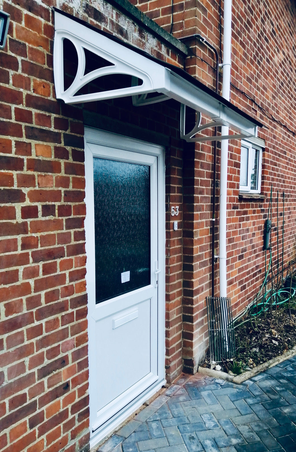 Cosgrove Lean-To Door Canopy — Flat Pack Porch Canopy