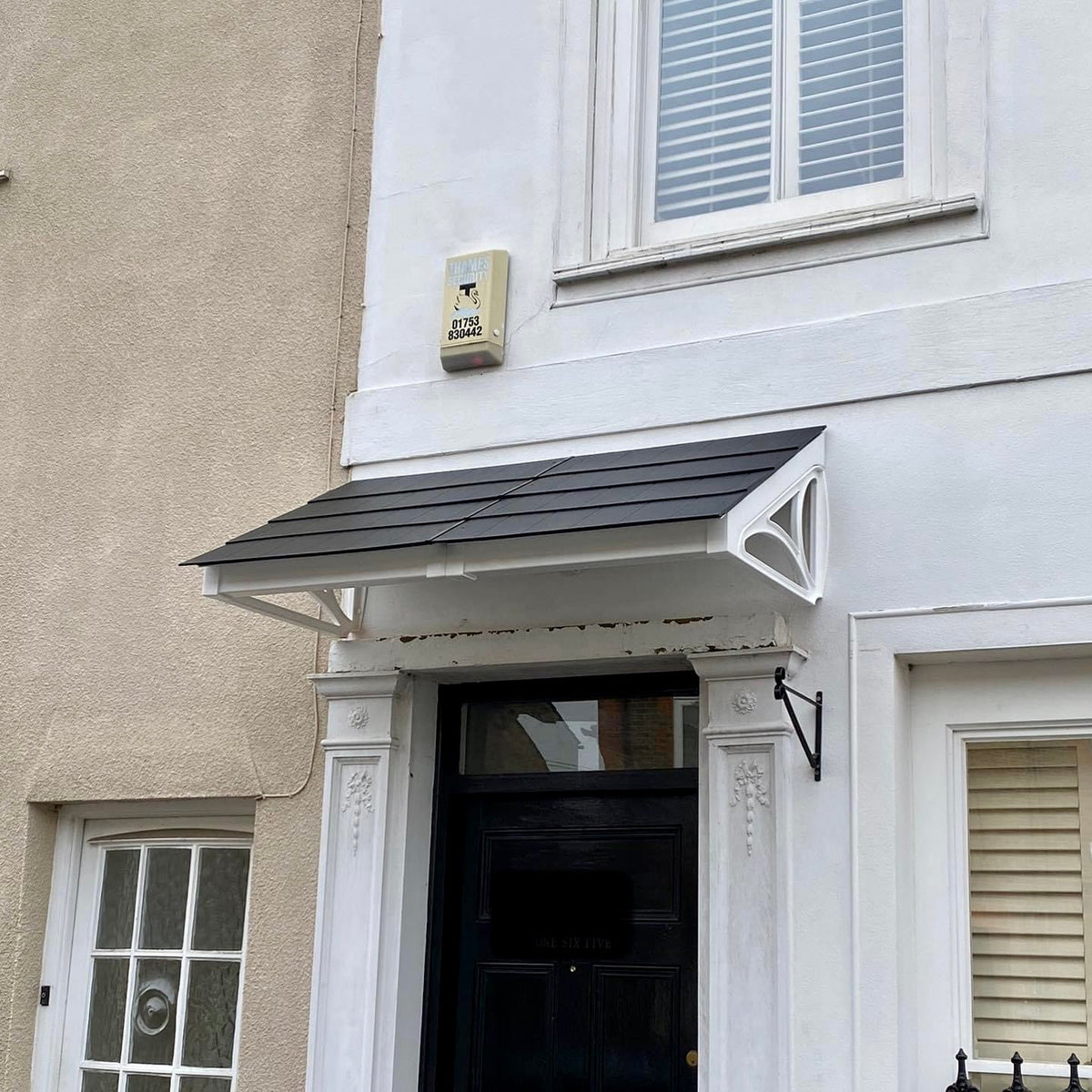 Cosgrove Lean-To Door Canopy — Flat Pack Porch Canopy
