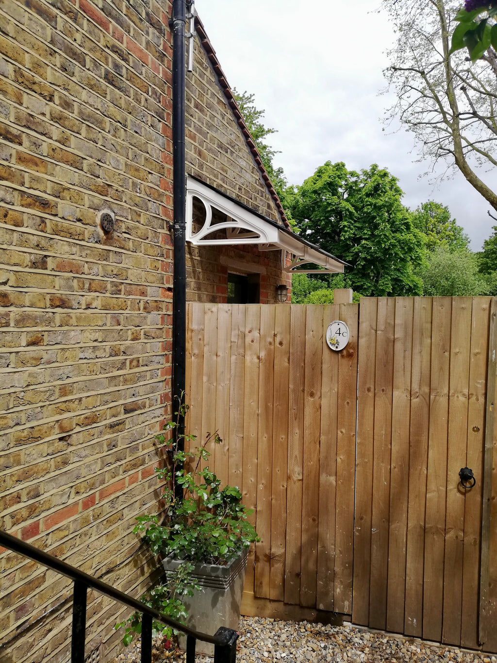 Cosgrove Lean-To Door Canopy — Flat Pack Porch Canopy