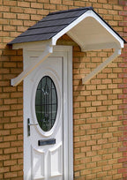Apex Door Canopy 149cm — Flat Pack Porch Canopy