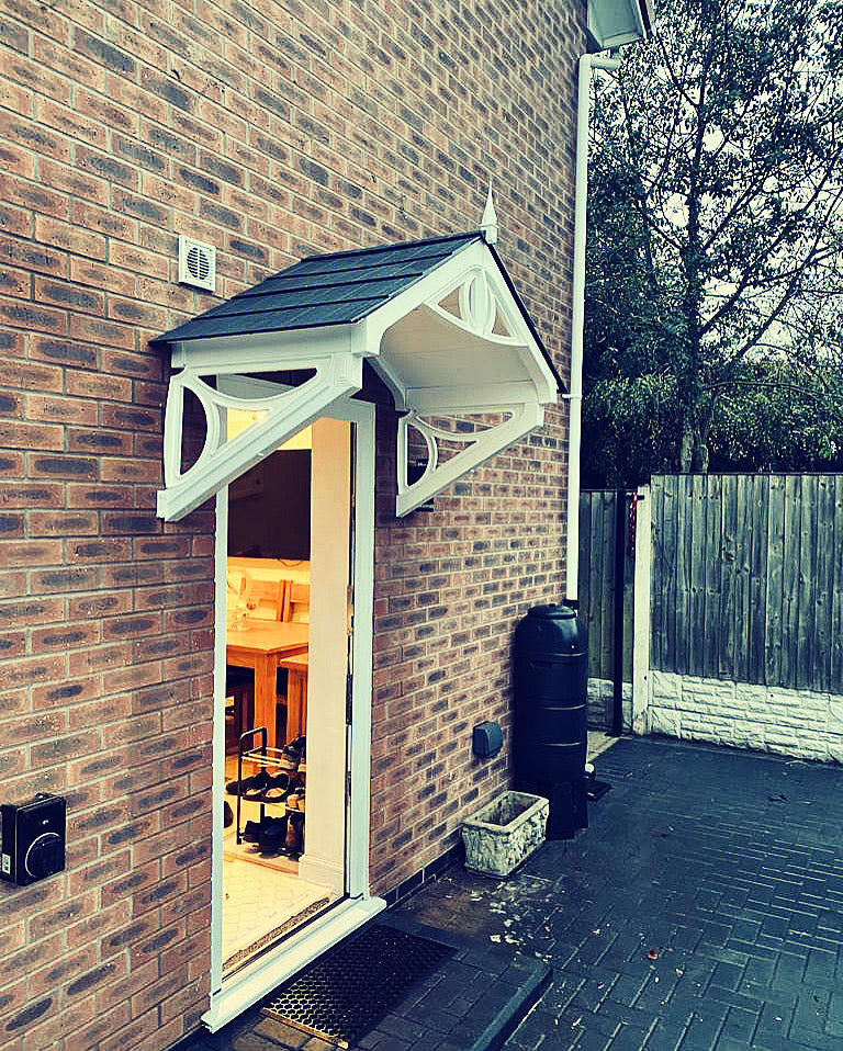 Rockingham Door Canopy 149cm — Flat Pack Porch Canopy
