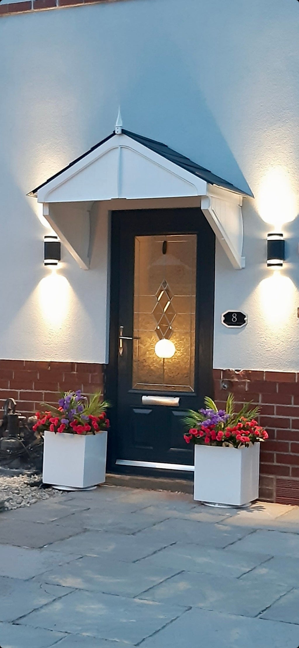 Achurch Door Canopy 149cm — Flat Pack Porch Canopy