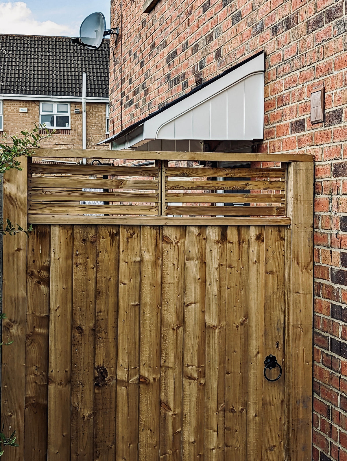 Cransley Lean-To Door Canopy — Flat Pack Porch Canopy