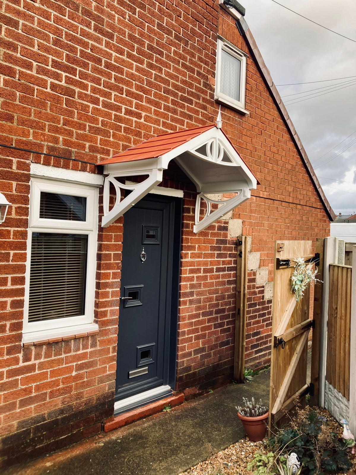 Rockingham Door Canopy 149cm — Flat Pack Porch Canopy