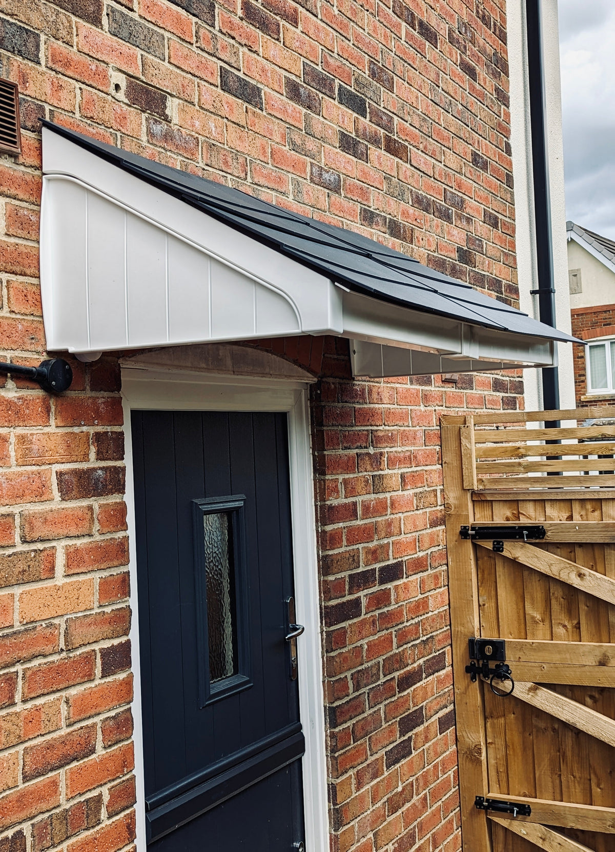 Cransley Lean-To Door Canopy — Flat Pack Porch Canopy