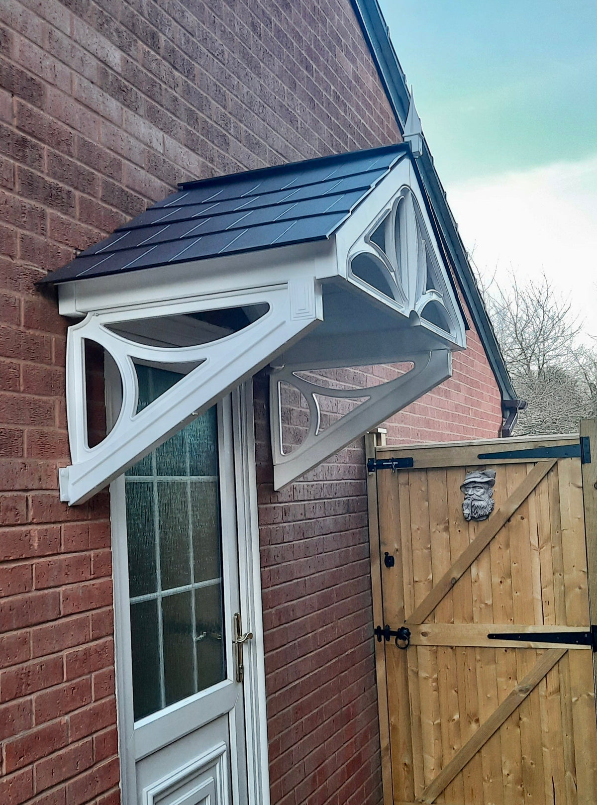 Althorp Door Canopy 149cm — Flat Pack Porch Canopy