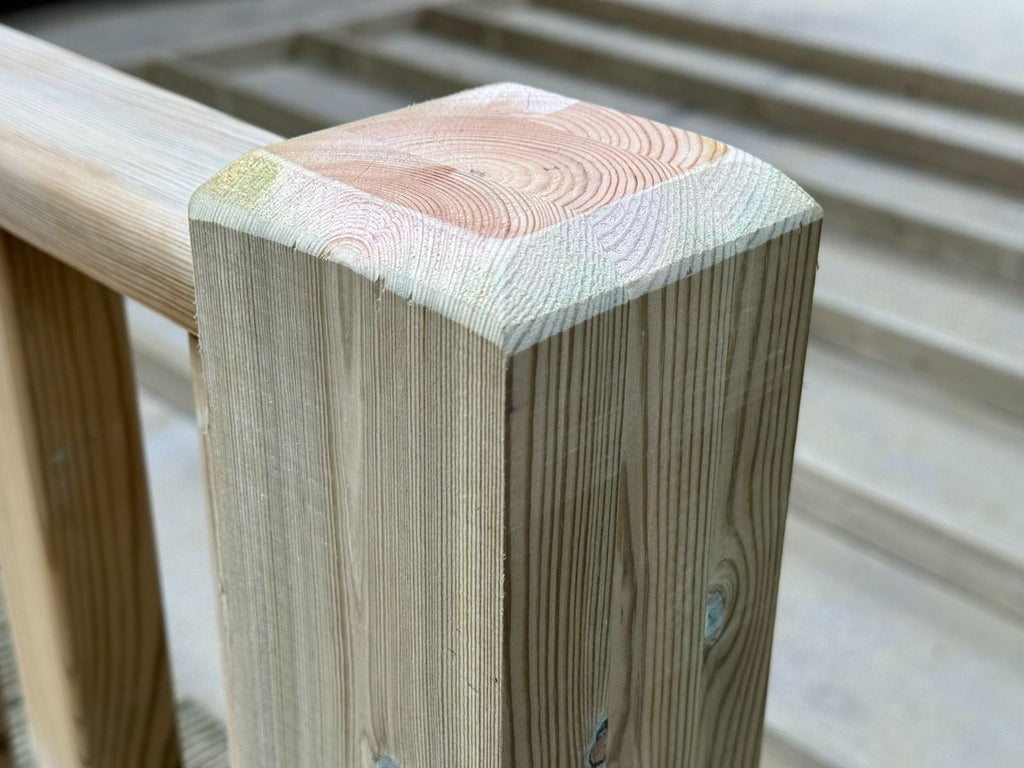 Decking Kit With Two Side Balustrade
