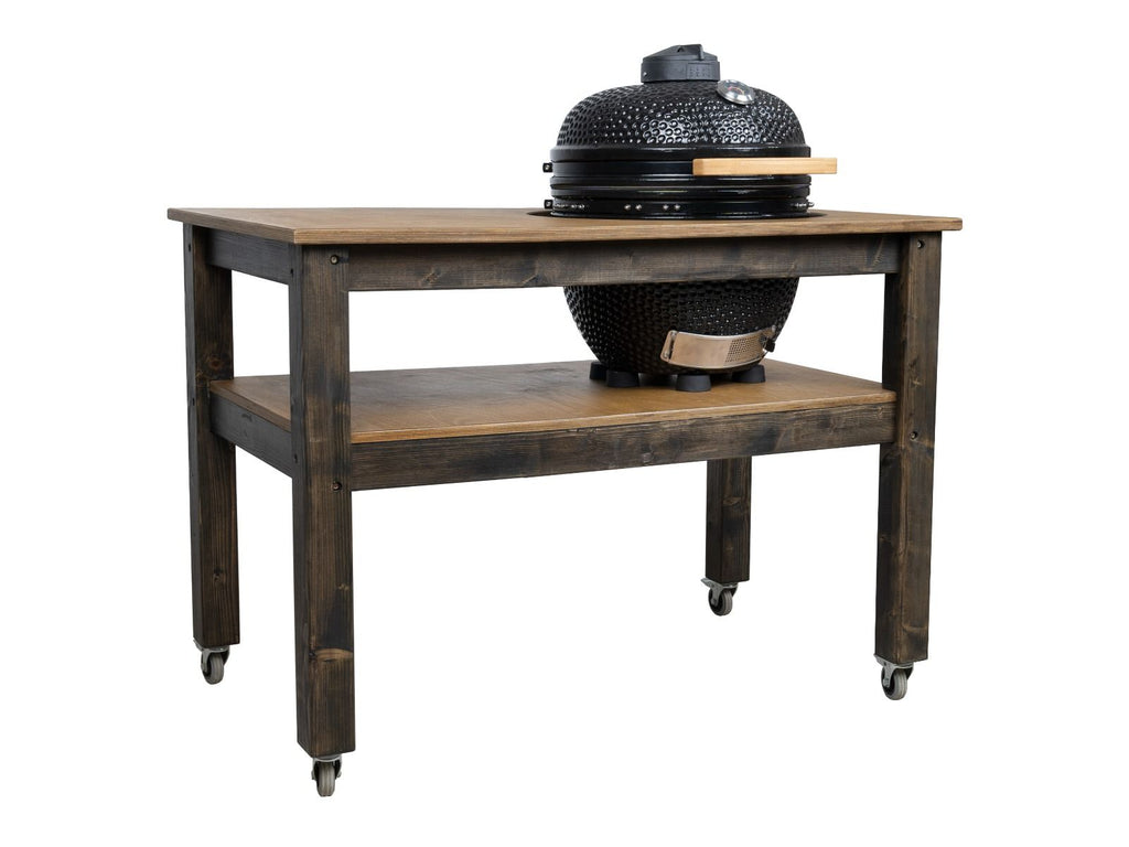 BBQ Space Outdoor Kitchen Island for Kamado Joe Big Joe 2 — 1.6m with Wheels