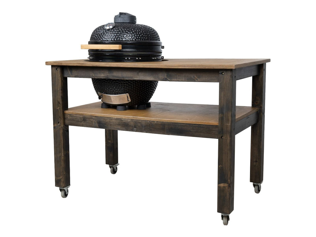BBQ Space Outdoor Kitchen Island for Kamado Joe Big Joe 2 — 1.6m with Wheels