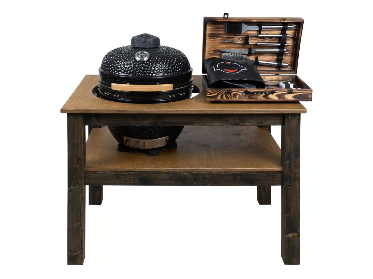 BBQ Space Outdoor Kitchen Island for Kamado Joe Big Joe 2 — 1.2m