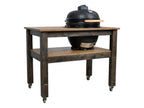 BBQ Space Outdoor Kitchen Islands, for Kamado Joe (Big Joe 2) Ceramic smoker (1.2m Length, with wheels)