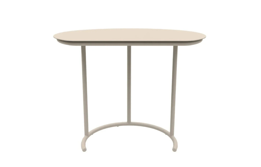 Kiki C-Shaped Powder-Coated Aluminium Garden Side Table