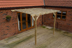 Wall Mounted Wooden Pergola Kit - Dinasty Design