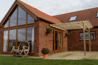 Wall Mounted Wooden Pergola Kit - Dinasty Design