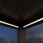Modena Aluminium Pergola 4m × 3m — Free Standing with LED Package