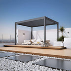 Modena Aluminium Pergola 4m × 3m — Free Standing with LED Package