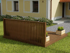 Decking Kit With One Side Balustrade