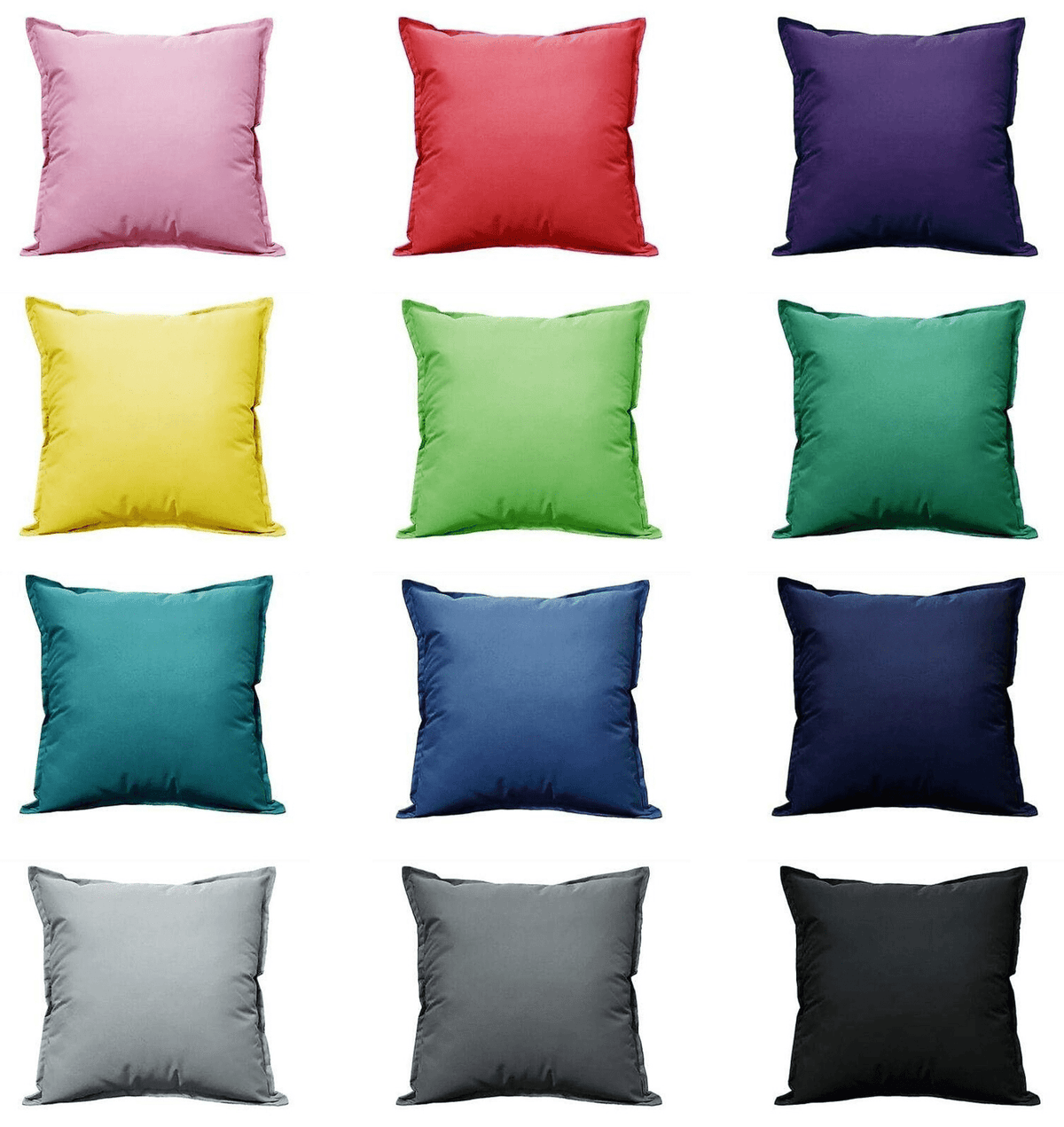 Outdoor Waterproof Garden Cushions, 12 Colours