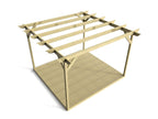Longhorn Wooden Pergola and Decking Kit