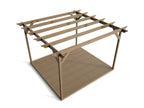 Orchid Wooden Pergola and Decking Kit
