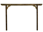 Screen Pergola, Plant Climbing Arbour - Chamfered Sculpted Brace