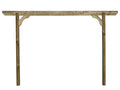 Screen Pergola, Plant Climbing Arbour - Chamfered Sculpted Brace
