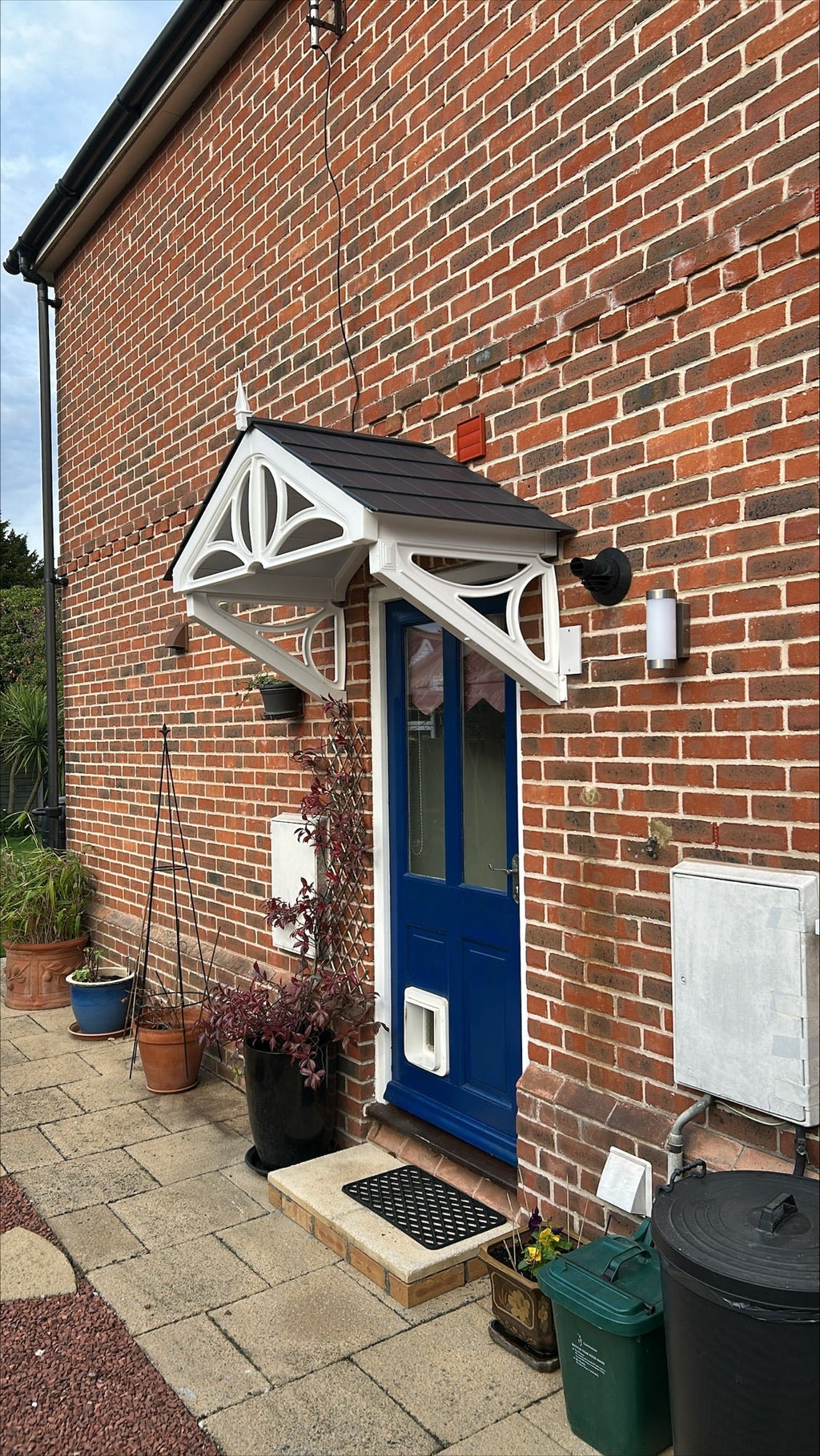 Althorp Door Canopy 149cm — Flat Pack Porch Canopy